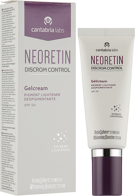 Krem-żel przeciwzmarszczowy Neoretin Discrom Control Gel SPF50 40 ml (8470001653499) - obraz 1