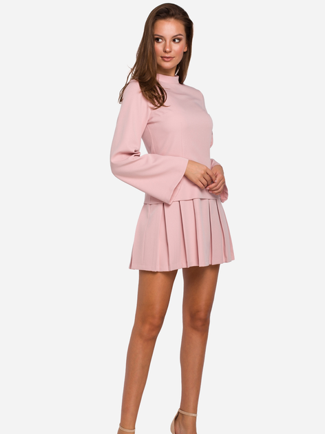 Сукня жіноча Makover K021 S Рожева (5903068460418) - зображення 1