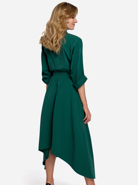 Сукня жіноча Makover K086 XL Зелена (5903068496851) - зображення 2
