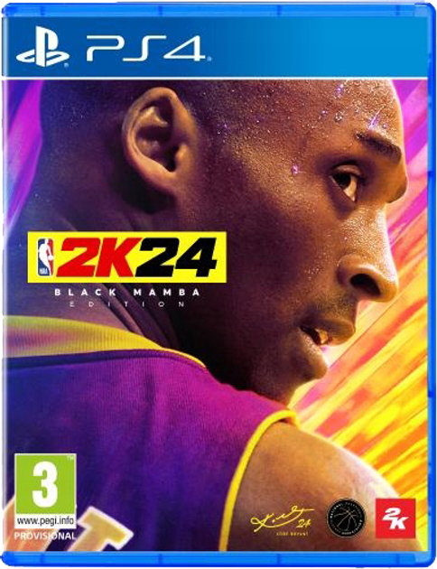 Gra na PS4 NBA 2K24 Edycja czarnej mamby (płyta Blu-ray) (5026555436137) - obraz 1