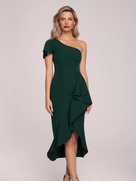 Сукня жіноча Makover K146 XXL Зелена (5903887682619) - зображення 1