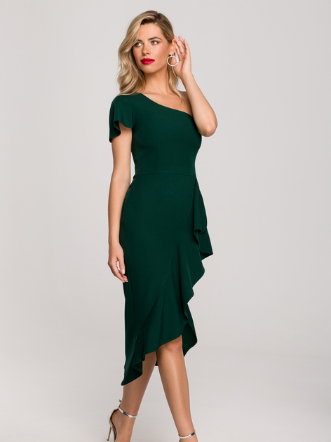 Сукня жіноча Makover K146 XXL Зелена (5903887682619) - зображення 2