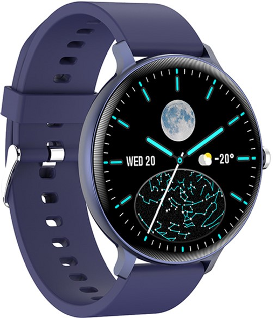 Smartwatch Tracer T-Watch TW10 Navy Blue (TRAFON47131) - obraz 2