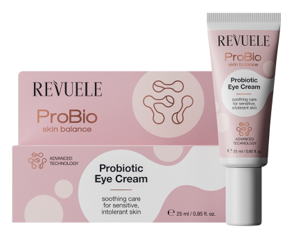 Крем для зони навколо очей Revuele з пробіотиками Probio Skin Balance 25 мл(5060565105751) - Фото 1 Крем для зони навколо очей Revuele з пробіотиками Probio Skin Balance 25 мл(5060565105751) - изображение 1