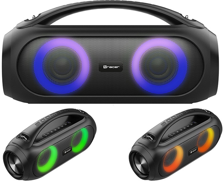 Głośnik przenośny Tracer Furio TWS Bluetooth black (TRAGLO46920) - obraz 5