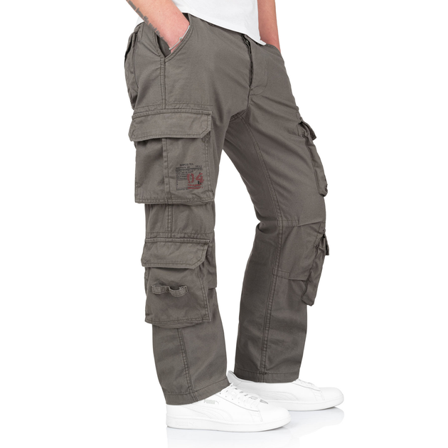 Брюки Surplus Raw Vintage SURPLUS AIRBORNE TROUSERS SLIMMY Olive M (05-3603-01) - зображення 2