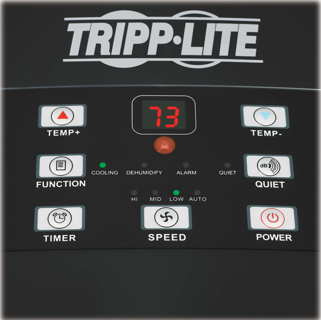 Переносний кондиціонер Tripp Lite для серверних приміщень 12000 BTU Black (SRXCOOL12KEU) - зображення 9