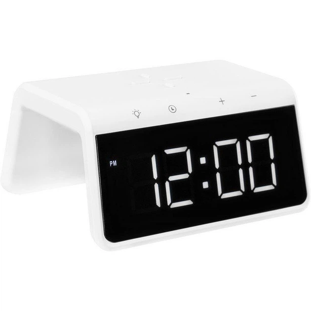 Розумний годинник з бездротовою зарядкою Gelius Pro Smart Desktop Clock Time Bridge GP-Sdc01 - изображение 2