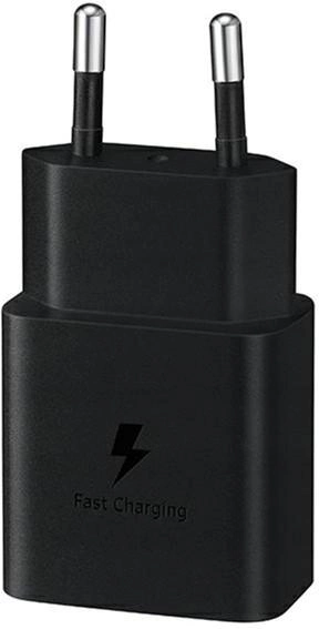 Мережевий зарядний пристрій Samsung Fast Charge 15 W Black (EP-T1510NBEGEU) - зображення 1