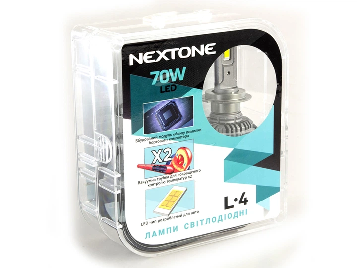 Автомобильные светодиодные LED лампы Nextone L4 H1 6000K - изображение 4