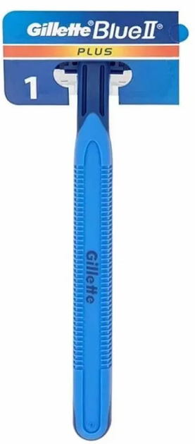 Одноразовий станок для гоління Gillette Blue II Plus 1 шт (3014260265885) - зображення 1