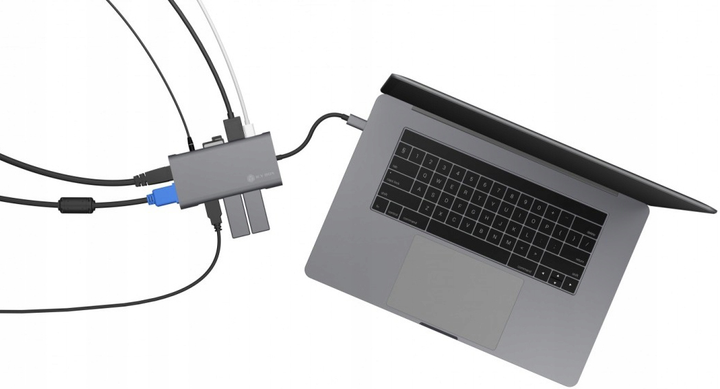 Stacja dokująca Icy Box USB Type-C z dwoma interfejsami wideo (IB-DK4040-CPD) - obraz 8