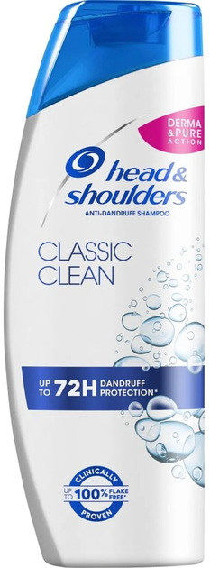 Шампунь від лупи Head & Shoulders Classic Clean Anti-dandruff 400 мл (5011321336049) - зображення 1