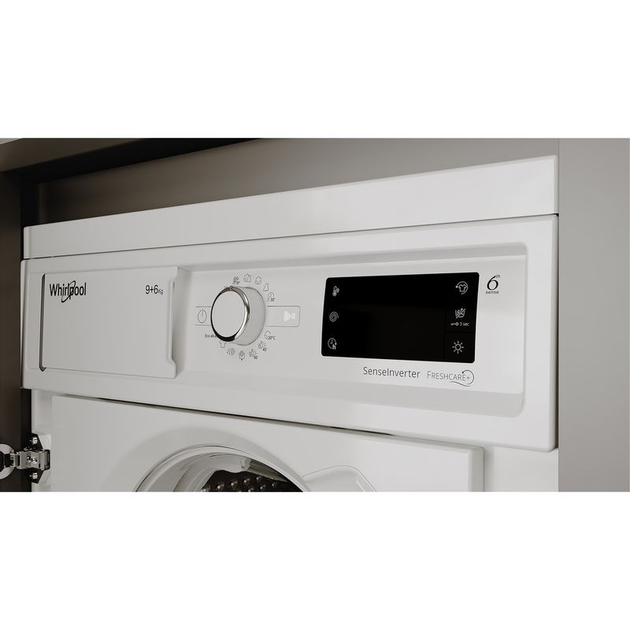 Вбудована прально-сушильна машина Whirlpool BI WDWG 961485 EU - Фото 3 Вбудована прально-сушильна машина Whirlpool BI WDWG 961485 EU - зображення 3