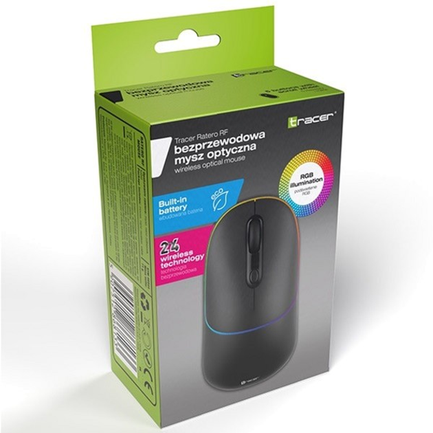 Миша Tracer Ratero RF Wireless Black (TRAMYS46944) - зображення 5