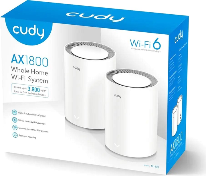 Маршрутизатор Cudy M1800 (2-Pack) - зображення 4
