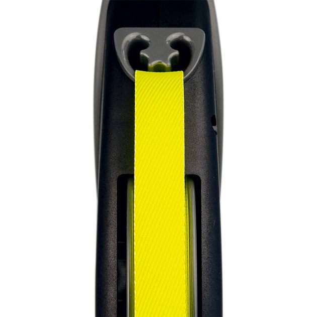 Повідець-рулетка Flexi Giant Neon XL 8 м чорний (4000498030004) - зображення 4