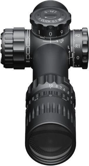 Прибор оптический March F 1х-10х24 SFP&FFP марка DR1 с подсветкой - изображение 2