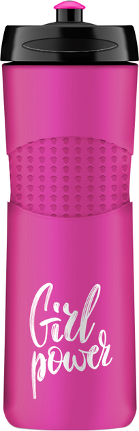 Пляшка для води Trec Nutrition Girl Power 009 650 мл Pink (5902114039714) - зображення 1