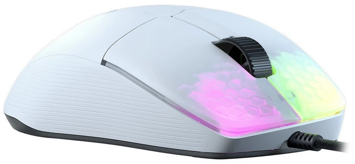 Миша Roccat Kone Pro AIMO White (ROC-11-405-01) - Фото 4 Миша Roccat Kone Pro AIMO White (ROC-11-405-01) - зображення 4