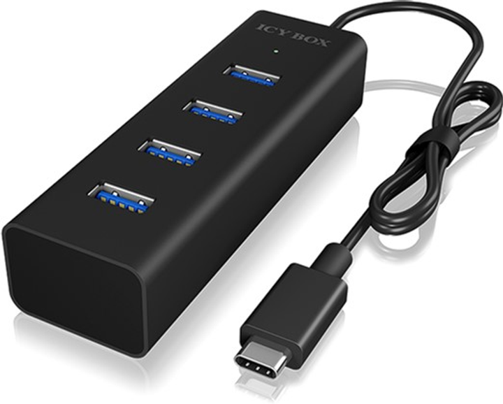 USB-хаб Icy Box 4-port, USB 3.0 (IB-HUB1409-C3) - зображення 1