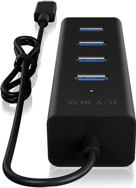 Hub USB Icy Box 4-port, USB 3.0 (IB-HUB1409-C3) - obraz 4