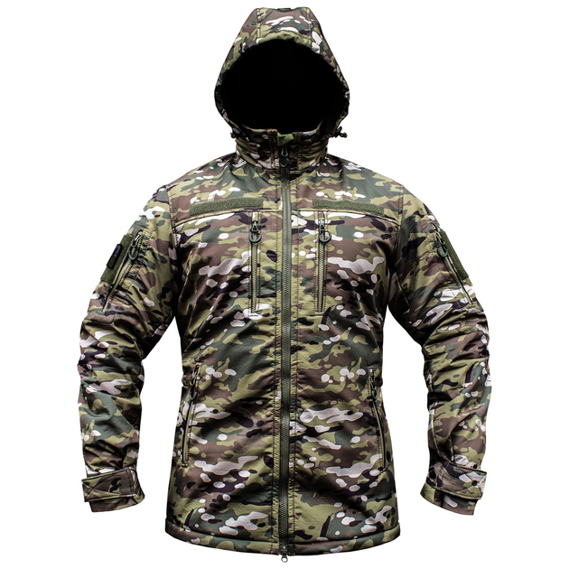 Куртка SoftShell + Толстовка флісова Armoline DIVISION Multicam. M - зображення 1