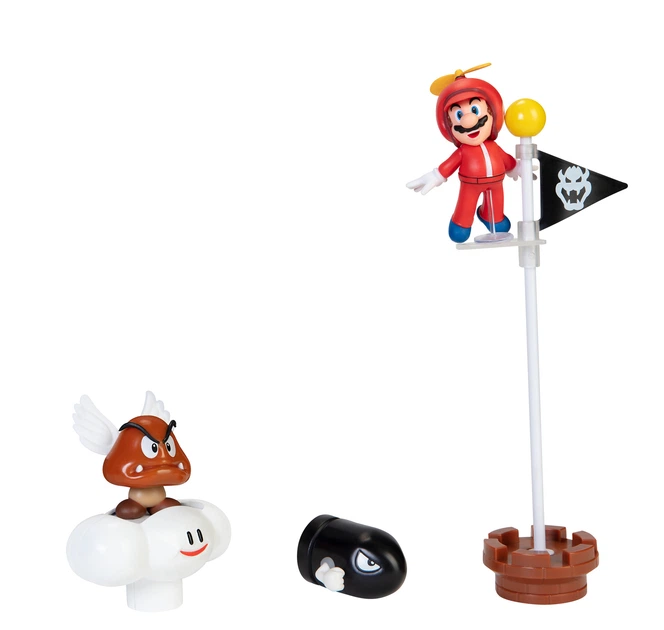 Figurki Jakks Pacific Super Mario Cloud Diorama z akcesoriami (192995401990) - obraz 6
