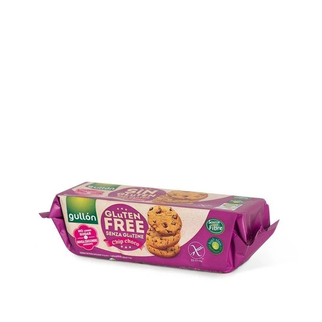 Печиво без глютену Chip Choco GULLON 130 г - Фото 2 Печиво без глютену Chip Choco GULLON 130 г - зображення 2