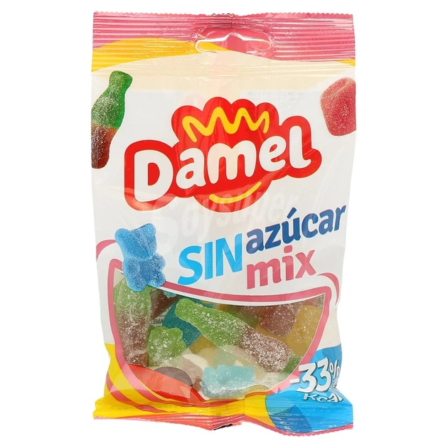 Желейные конфеты без глютена и без сахара Микс Damel 90 г - изображение 2