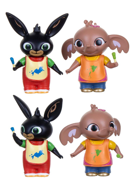 Figurki Golden Bear Maluje Bing (5013197368001) - obraz 4