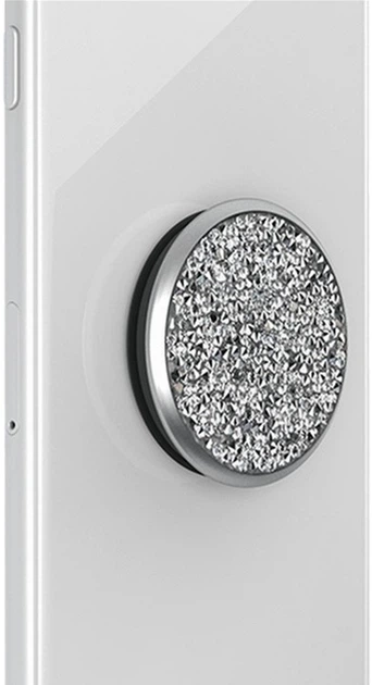 Uchwyt do telefonu PopSockets Swarovski Crystals srebrny (842978162225) - Zdjęcie 3 Uchwyt do telefonu PopSockets Swarovski Crystals srebrny (842978162225) - obraz 3