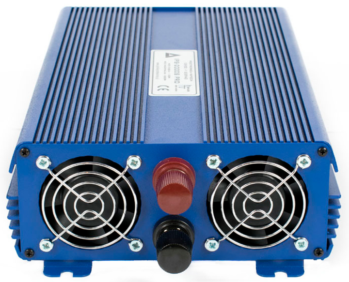Автомобільний інвертор AZO Digital IPS-2000S PRO 2000W чиста синусоїда 12-230V DC-AC (5903332566587) - зображення 2