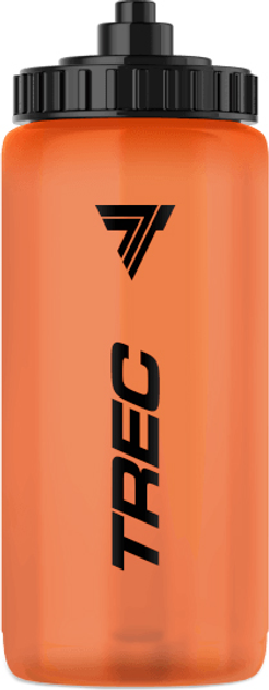 Пляшка для води Trec Nutrition Endurance PS 011 500 мл Trans-Orange (5902114039820) - зображення 1