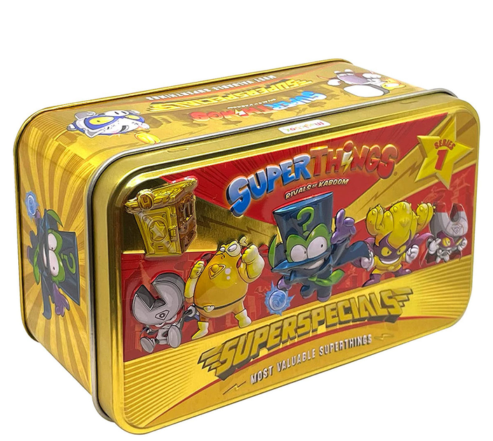 Фігурки Magic Box Золотий набір з ексклюзивними Zingsami Серия 1 Super Things 1 шт (8431618017531) - зображення 1
