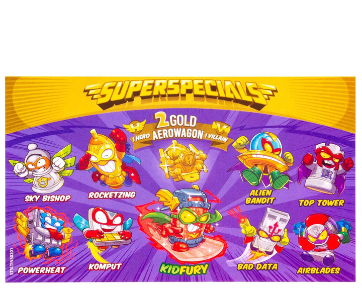 Фігурки Magic Box Золотий набір з ексклюзивними Zingsami Серия 5 Super Things 1 шт (8431618021088) - зображення 4