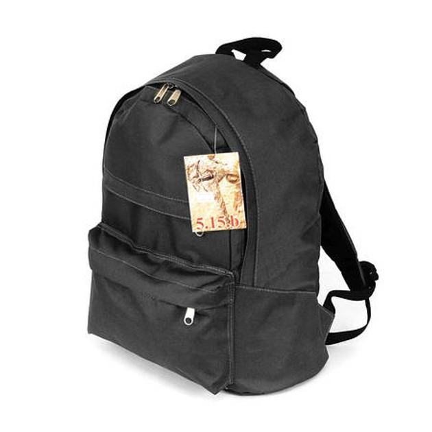 Армійський, міський рюкзак 5.15.b 25 літрів Чорний - зображення 1