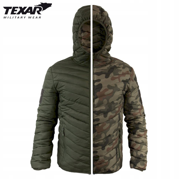 Куртка тактична Texar Reverse Woodland Multicam Olive L - зображення 1