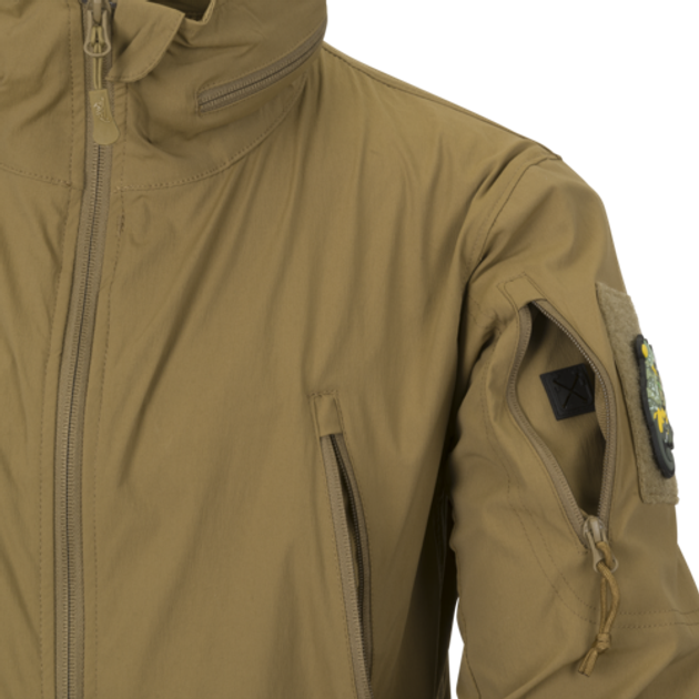 Куртка вітрівка Helikon Trooper Softshell Jacket Coyote XXL - зображення 2