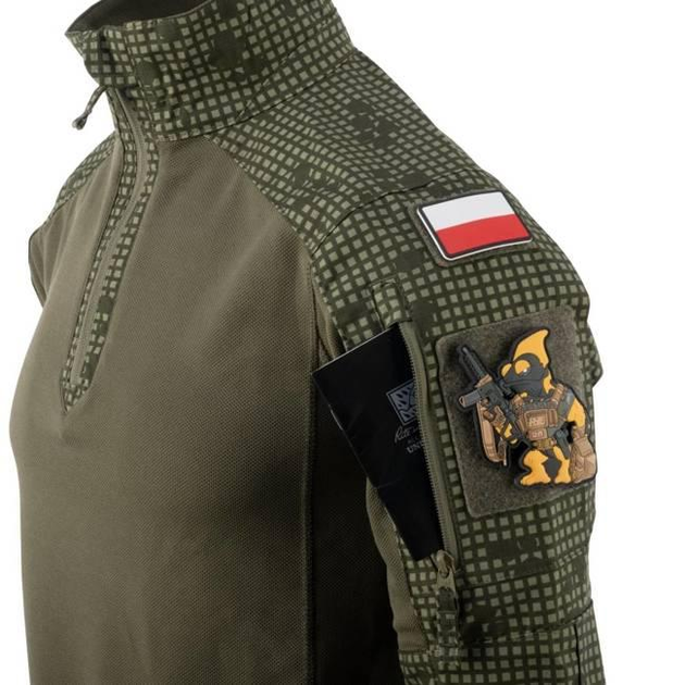 Бойова СОРОЧКА Убакс MCDU COMBAT HELIKON-TEX Desert Night Camo / Olive Green L - изображение 2