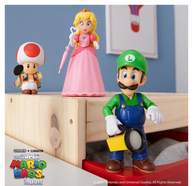 Фигурка Jakks Pacific принцессы Peach Super Mario Movie 13 см