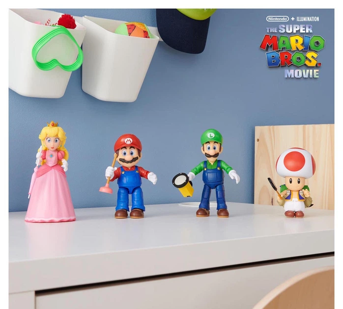 Фигурка Jakks Pacific принцессы Peach Super Mario Movie 13 см