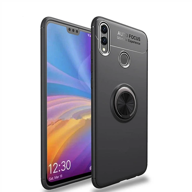 Чохол Deen ColorRing під магнітний тримач opp для Realme 5 / Realme 6i Чорний / Чорний - Фото 1 Чохол Deen ColorRing під магнітний тримач opp для Realme 5 / Realme 6i Чорний / Чорний - зображення 1