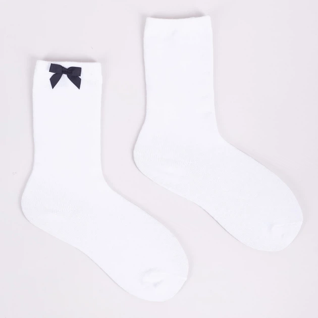 Zestaw podkolanówek dziecięcych dla dziewczynki YOCLUB 3Pack Girl's Knee-High Socks SKA-0098G-010B 20-22 3 pary Biały (5904921614047) - obraz 6