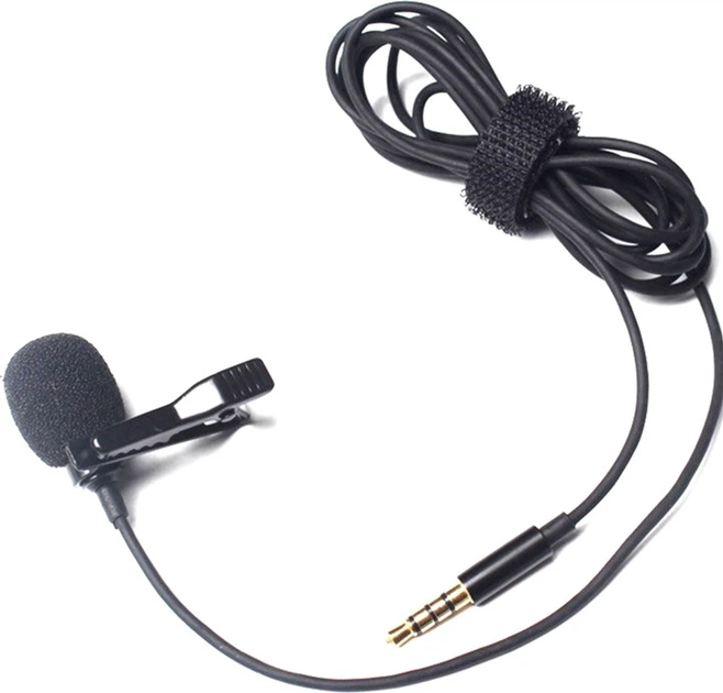 Петличний мікрофон Dynamode MIC12 інтерфейс 3.5 мм mini-jack (DM-MIC12) - зображення 2