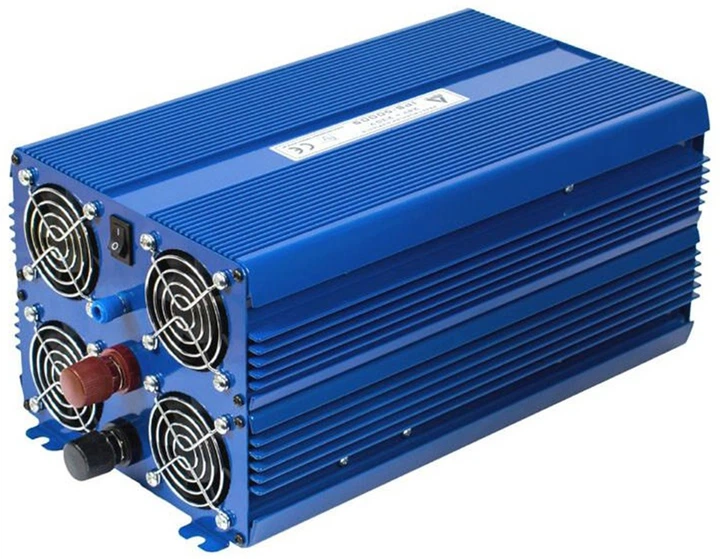 Przetwornica samochodowa AZO Digital IPS-5000S 5000W czysta sinusoida 24-230V DC-AC (5905279203198) - obraz 2