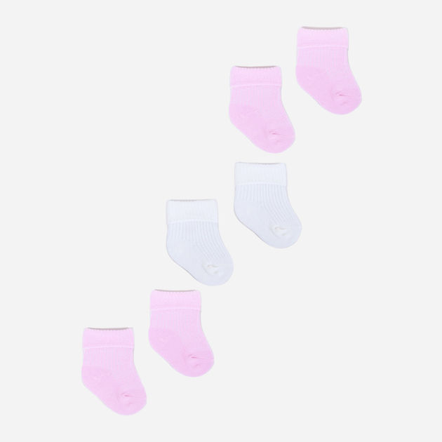 Zestaw skarpetek dla dzieci YOCLUB 3Pack Girl's Socks SKA-0009U-0000-003 3-6 3 pary Multicolour (5904921626200) - obraz 1