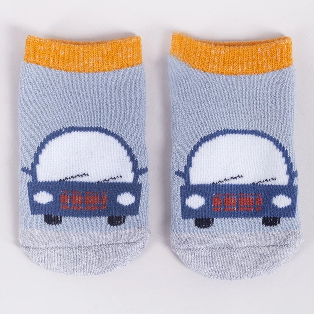 Zestaw skarpetek dziecięcych dla chłopca YOCLUB 3Pack Baby Boy's Socks SKA-0110C-AA30-0022 3-6 3 pary Wielobarwny (5904921626330) - obraz 3