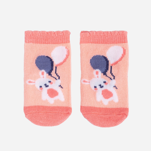 Zestaw skarpetek dla dzieci YOCLUB 3Pack Baby Girl's Socks SKA-0110G-AA30-001 0-3 3 pary Multicolour (5904921626354) - obraz 2