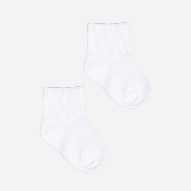Набір шкарпеток дитячий YOCLUB Baby Socks In Organic Cotton SKA-0155U-0100 3-6 3 пари White (5904921620505) - зображення 2
